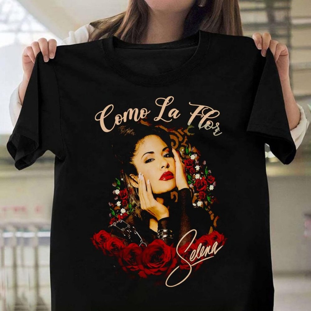 Como La Flor Selena Quintanilla Fan Shirt